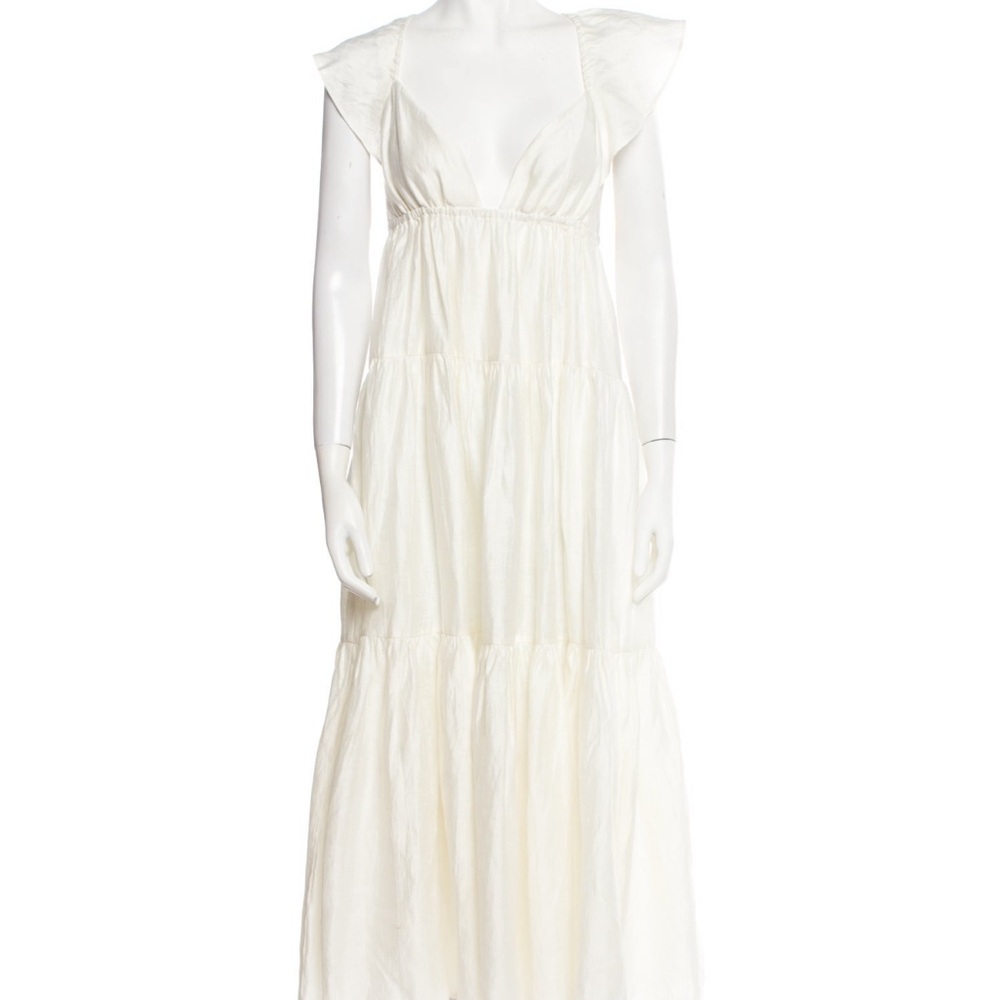 Elegant White Maxi Dress